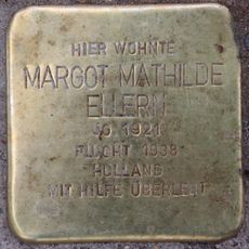 Stolperstein dedicated to Margot Mathilde Ellern