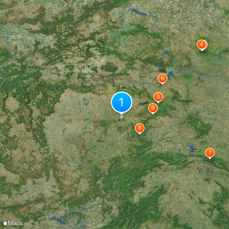 JSCA International Cricket Stadium Map