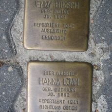 Stolperstein dedicated to Jenny Hirsch