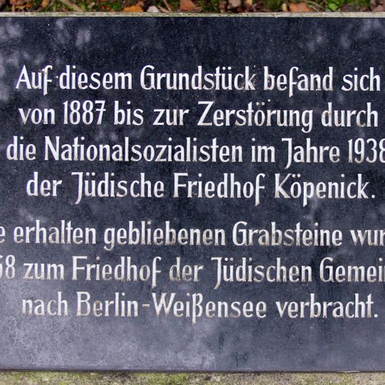 Jüdischer Friedhof Berlin-Köpenick