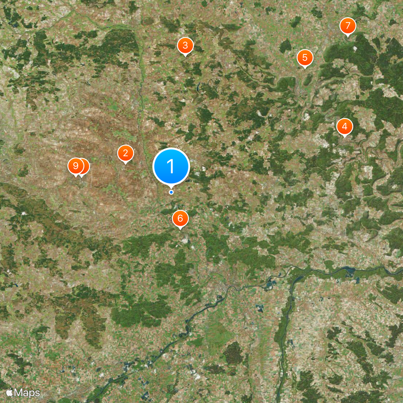 Landkreis Donau-Ries Mapa