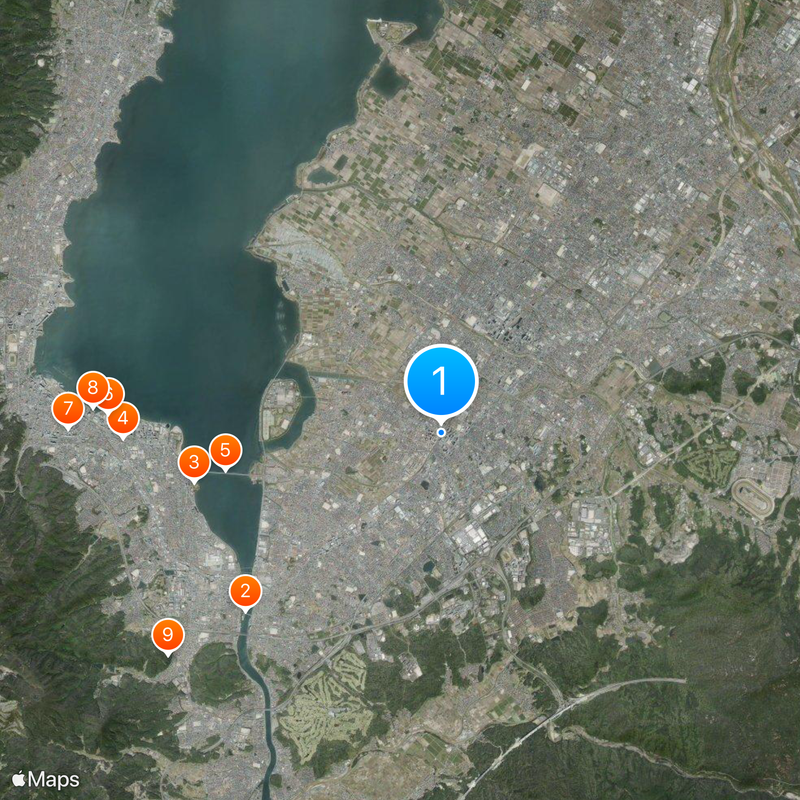 Minami-Kusatsu Station Map