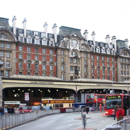 London Victoria station