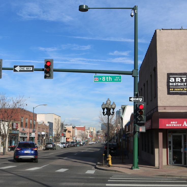 Das Santa Fe Kunstdistrikt