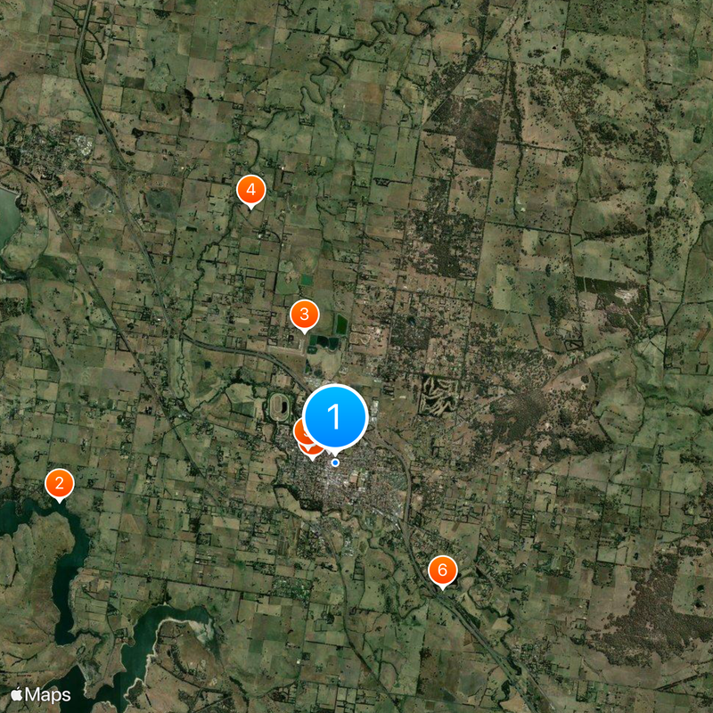 Kyneton Map