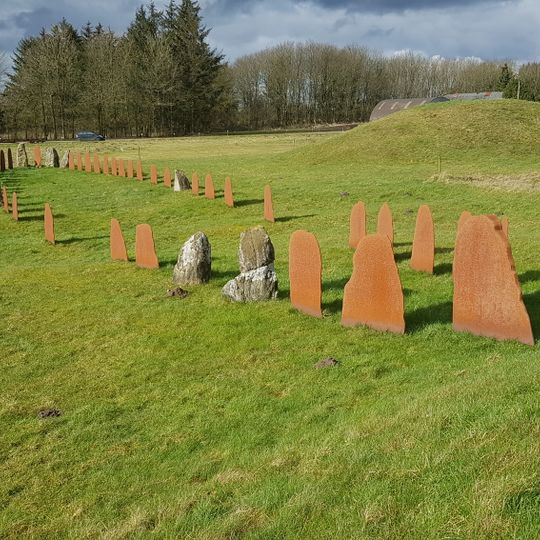 Schiffssetzung von Bække