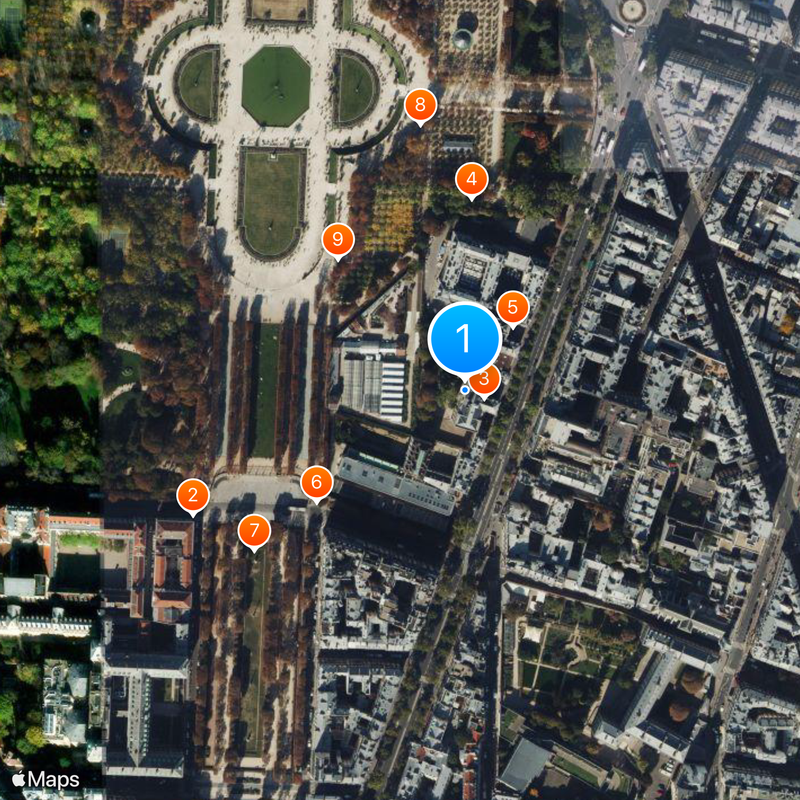 Mines ParisTech Map