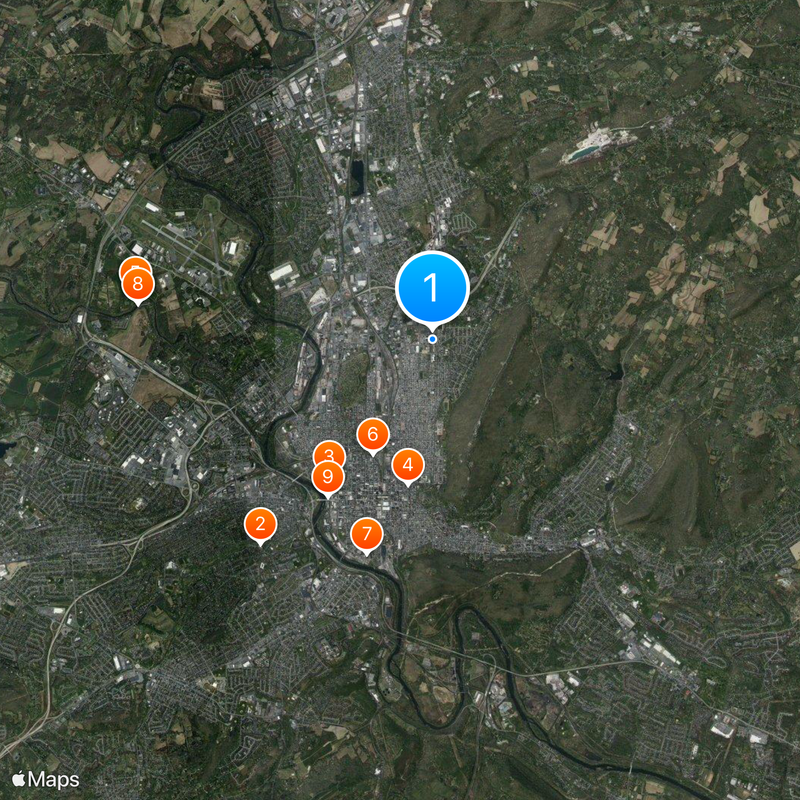 Albright College Map