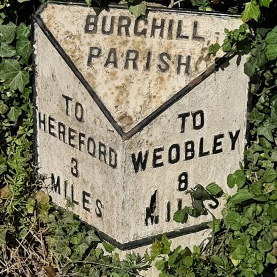 Milepost, St Mary's Hospital