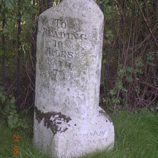 Milestone, Nearly Opposite Junction With Burchetts Green Road