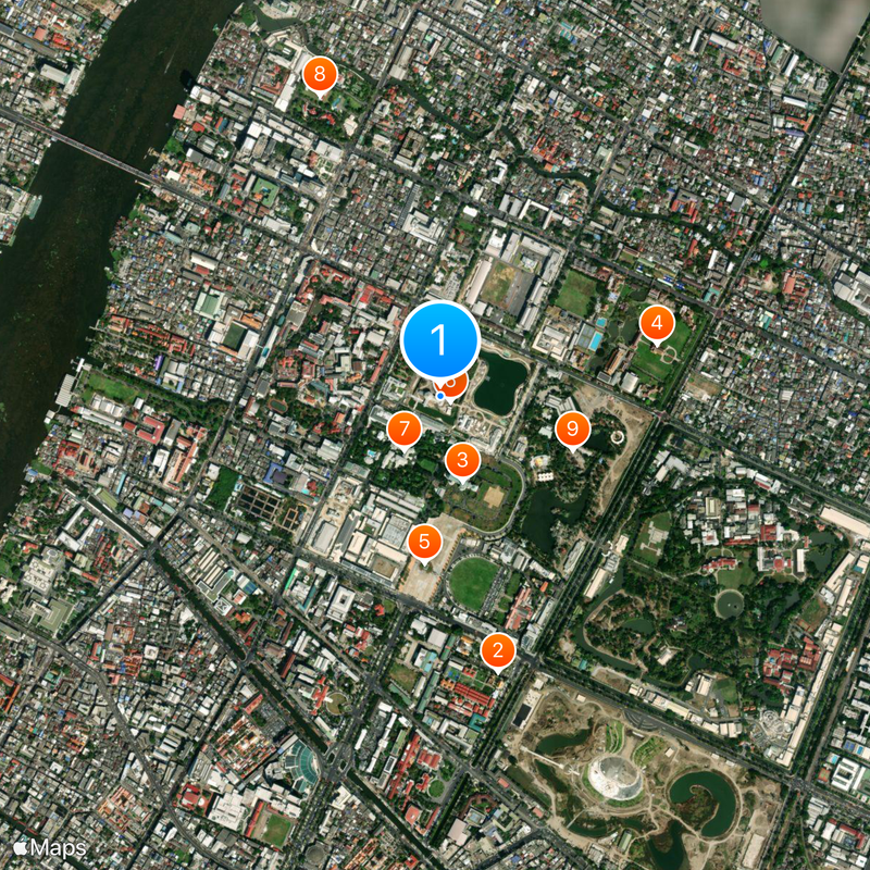 Dusit Palace Map