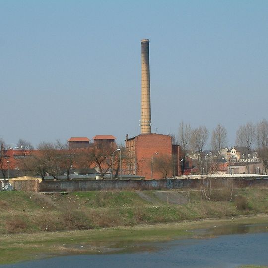 Gas-works on Grobla Street in Poznań