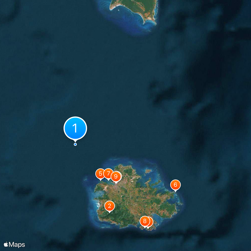 Antigua and Barbuda Map