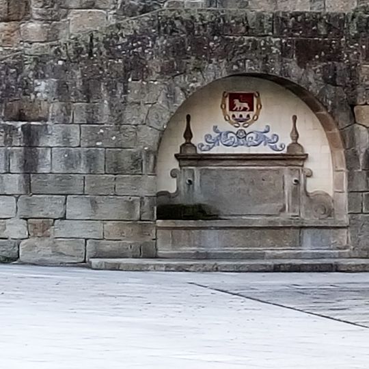 Fonte na Praça da República