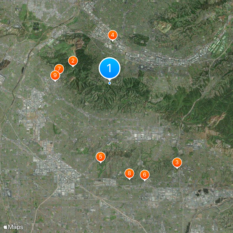 Hsi Lai Temple Mappa