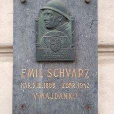 Pamětní deska Emila Schvarze