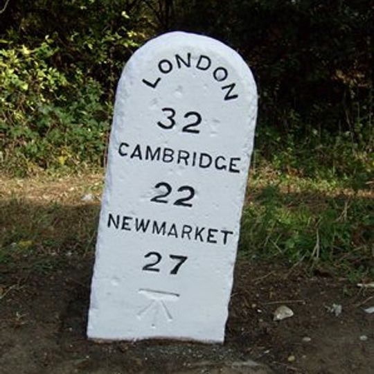 Milestone, Alsa Lodge, opposite layby