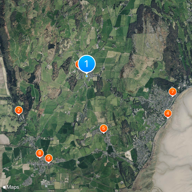 Cartmel Map