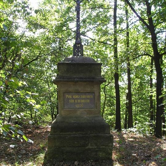 Pamětní kříž v Zeměchách