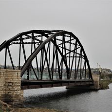 Railway bridge in Menzelinsk