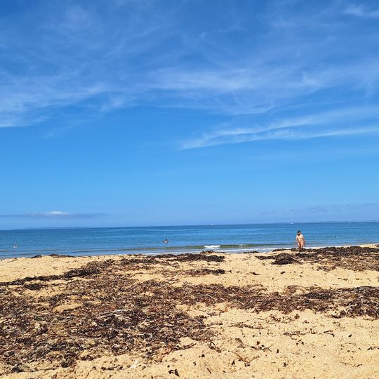 Plage naturiste de Kerminihy