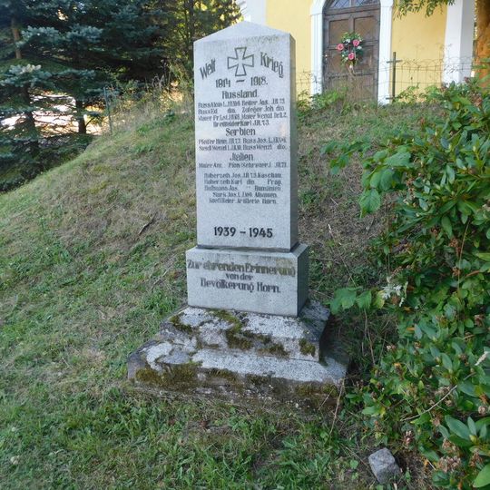 World War I memorial in Hory