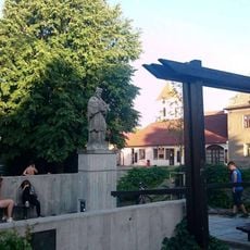 Statue of John of Nepomuk in Bystřice