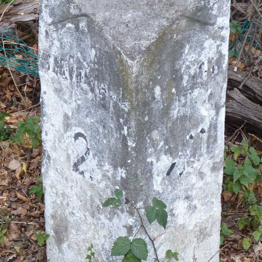 Milepost, half mile S of "Roebuck" PH