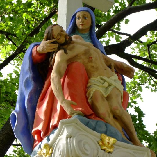 Figurenbildstock, Blaues Kreuz