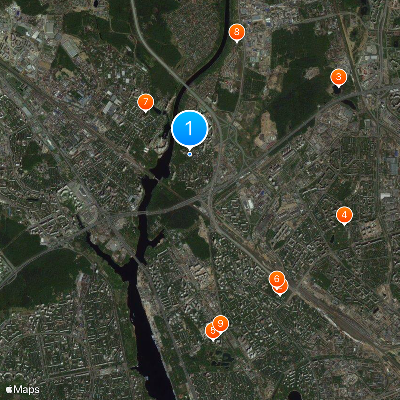 Moscow State Institute of Culture Map