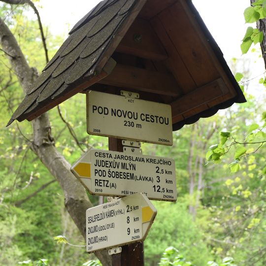 Rozcestník Pod Novou cestou