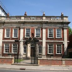 Fydell House And Wall And Railings And 2 Urns