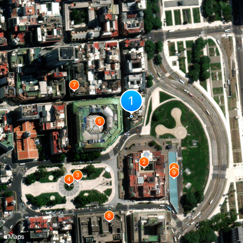 Federal Intelligence Agency Map