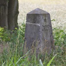 Sächsisch-Preußischer Grenzstein: Pilar Nr. 180