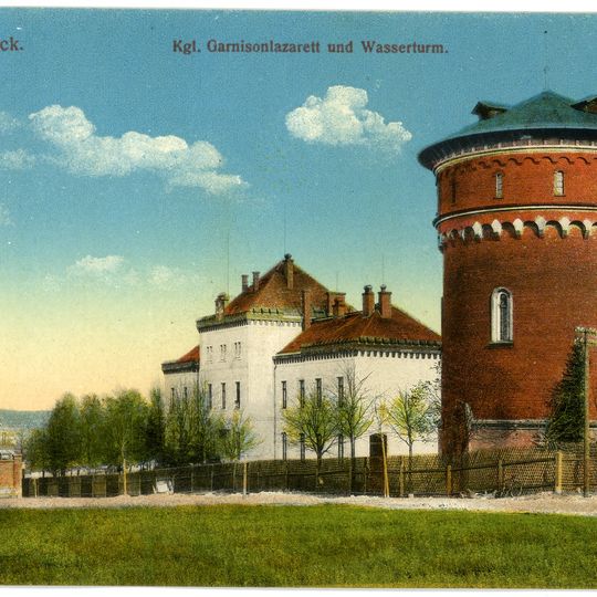 Prinz-Georg-Kaserne ; Lazarettgebäude der ehemaligen Prinz-Georg-Kaserne Höckendorfer Straße 13