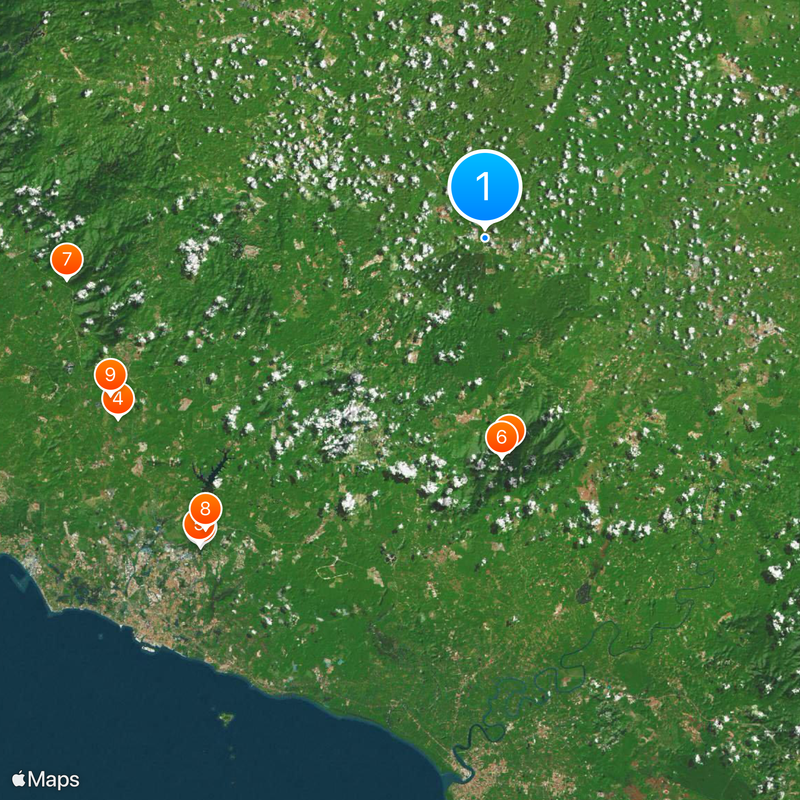 Gemas Map
