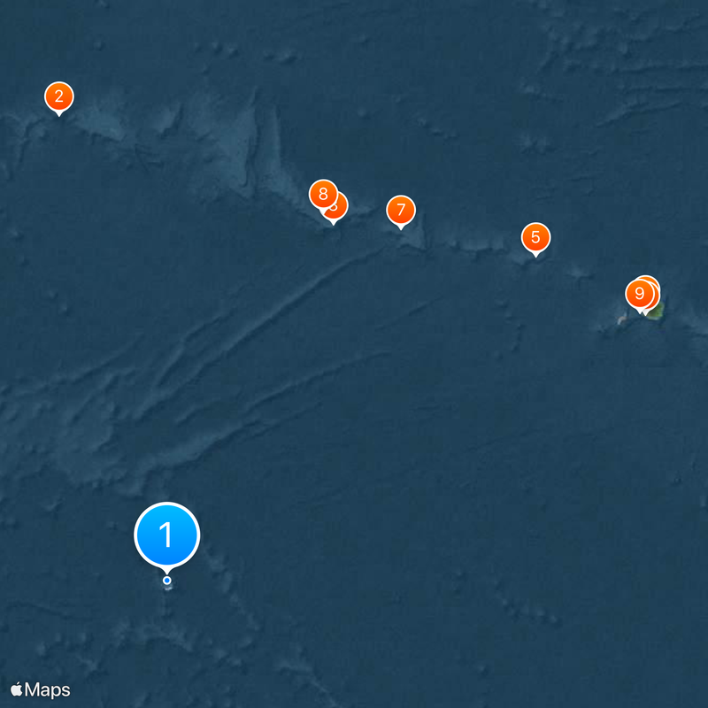 Pacific Remote Islands Marine National Monument Map