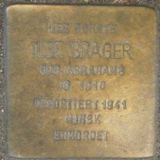 Stolperstein à la mémoire d’Ilse Brager
