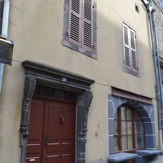 Maison, 26 rue des Cordeliers, Montferrand