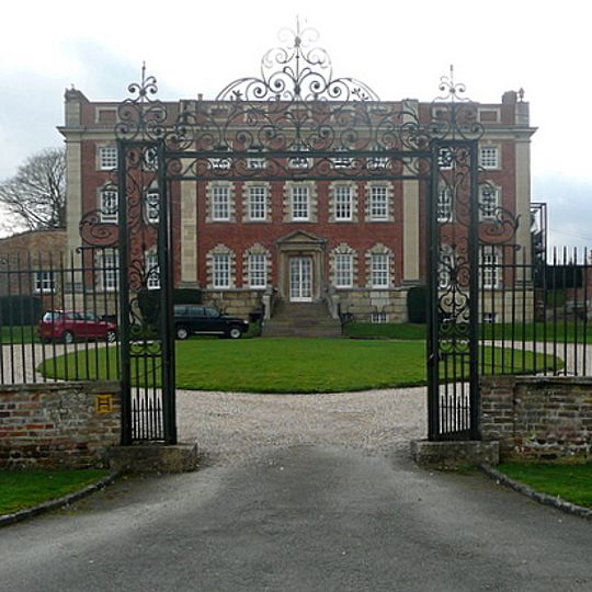 Chilton House Including Forecourt Walls, Gates, Railings And Pavilions Clock Tower