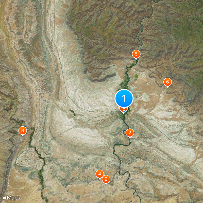 Green River Map