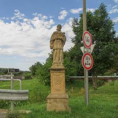 Socha svatého Jana Nepomuckého v Bystročicích