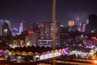 At night 1