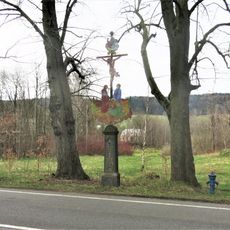 Kříž naproti domu 259 ve Velkém Šenově