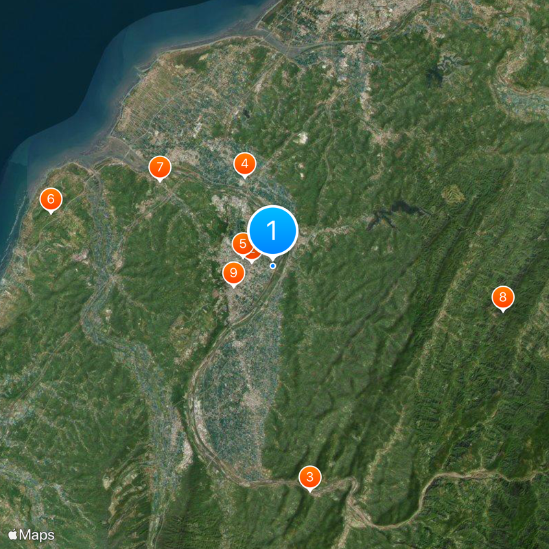 Miaoli County Council Mappa