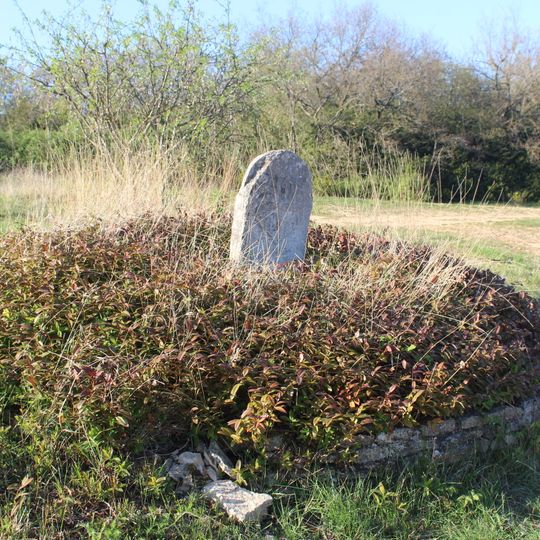 Borne armoriée du Mont Morin