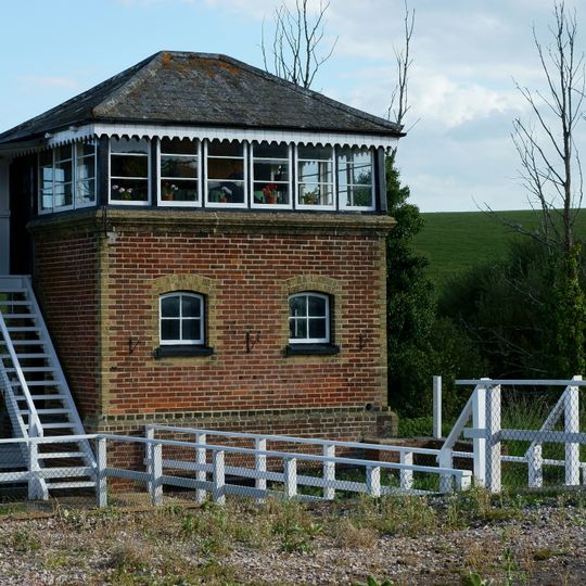 Brading Railway Station Signal Box