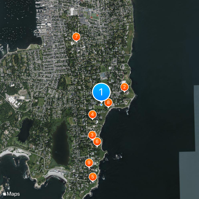 Seaview Terrace Mappa