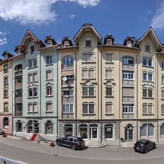 Art Nouveau town houses