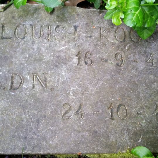 Monument in Park Merwestein